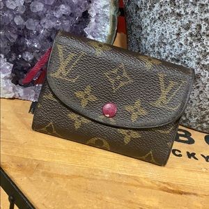 Louis Vuitton authentic Rosalie wallet